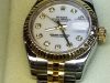 Ladies Rolex Watch 179173 Factory Diamond Dial with 18k & Stainless Steel Hidden Clasp $5,985